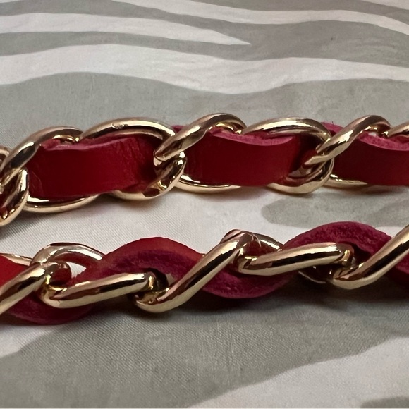 NEW Italian Leather RED Purse! NWT! - Picture 8 of 9